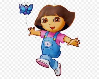 Nickelodeon Image Cartoon Dora and the Unicorn King Swiper -  
