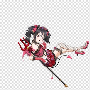 Nico Yazawa Love Live! School Idol Festival Maki Nishikino T-shirt Cosplay, cool girl transparent background PNG clipart
