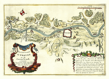 Nicolas de Fer, map of Trier | Free Photo - rawpixel