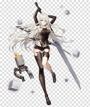 Nier: Automata SINoALICE Anime Art, breaker transparent background PNG clipart
