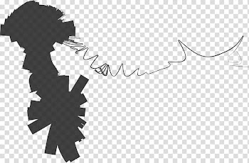 Nifty Shapes D, black abstract transparent background PNG clipart