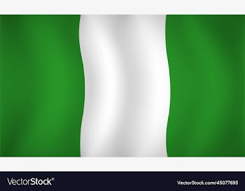 nigeria flag background