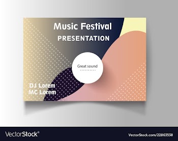 Night dance party music night poster template vector image