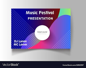 Night dance party music night poster template vector image