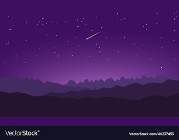night sky and stars