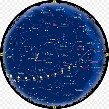Night sky Astronomy Month New moon - image chart 
