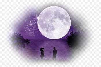 Night sky Full moon Outer space - moon 