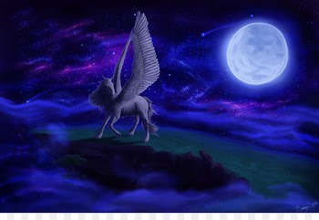 Night sky Pegasus Moon - pegasus 