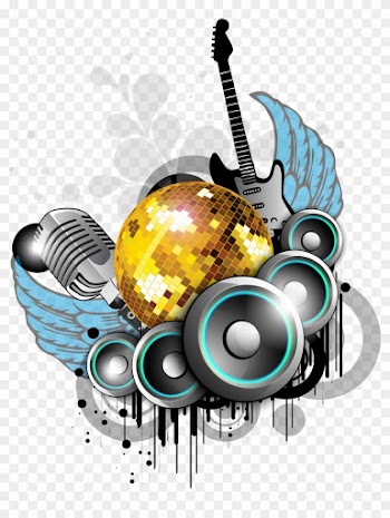 Nightclub Background Music Party - Music Party Vector Png