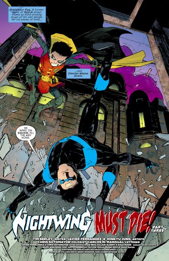 Nightwing And Robin VS Professor Pyg (Rebirth) | Comicnewbies