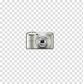 Nikon Metal Rectangle, Digital Cameras,Nikon White transparent background PNG clipart