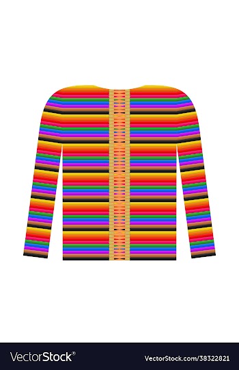 nine-color sweater with zipper