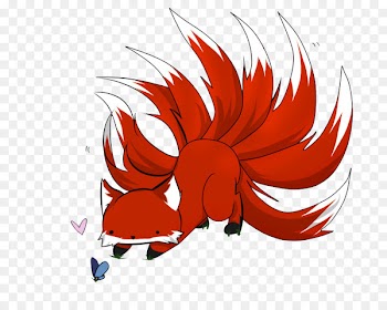 Nine-tailed fox Kitsune Drawing Japanese folklore - fox 