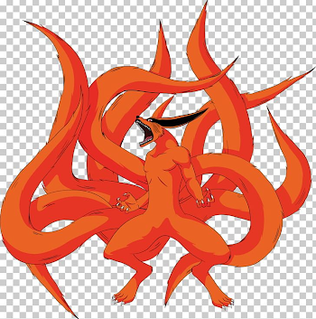 Nine-tailed Fox Naruto Uzumaki Gaara Kurama PNG, Clipart, Art ...