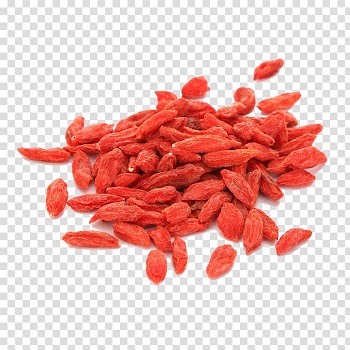 Ningxia Goji Matrimony vine Berry Dried Fruit, others transparent background PNG clipart