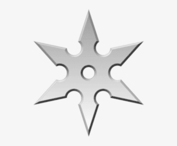 Ninja Star Png - Transparent Background Ninja Star - Free ...