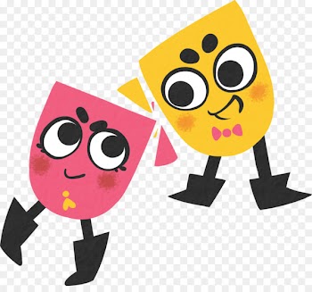 Nintendo Switch Snipperclips Laptop Drawing Illustration - avery icon 
