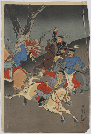 Nisshin sensō e. Original from the Library | Free Photo - rawpixel