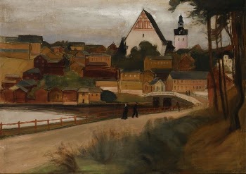 Näköala porvoosta, 1899, by Magnus | Free Photo - rawpixel