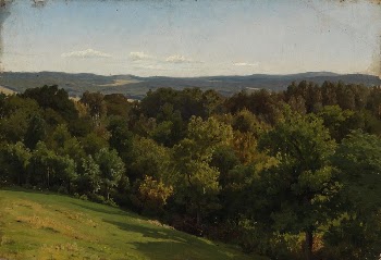 Näköala vuorelta, harjoitelma, 1855, Werner | Free Photo - rawpixel