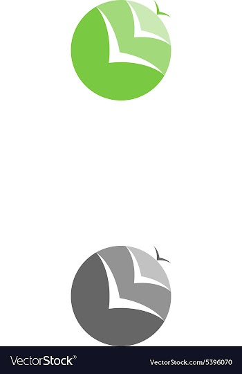 No boundaries logo vector image