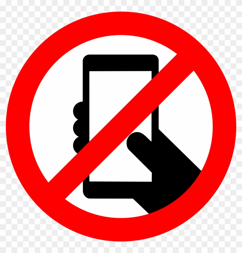 No Cellphone Allowed - No Cell Phone Icon