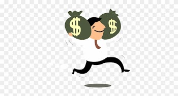 No Credit Check Unsecured Loans Are Indeed A Better - Man Runing With Money Bag