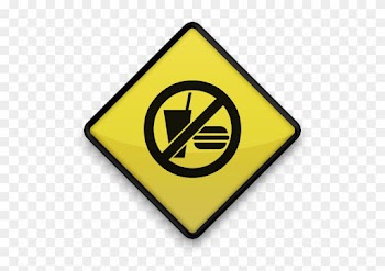 No Food Allowed Signs - Food Not Allowed Icon