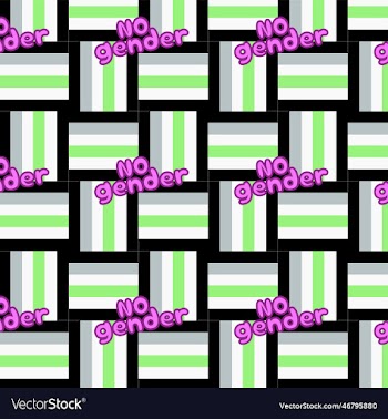 no gender text seamless lgbt pattern