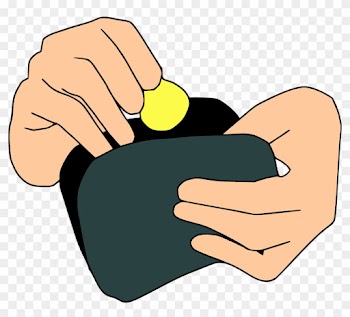 No Money Cartoon 13, Buy Clip Art - Saving