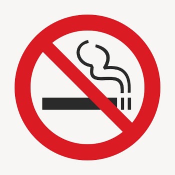 No smoking sign clipart, symbol | Free Photo - rawpixel