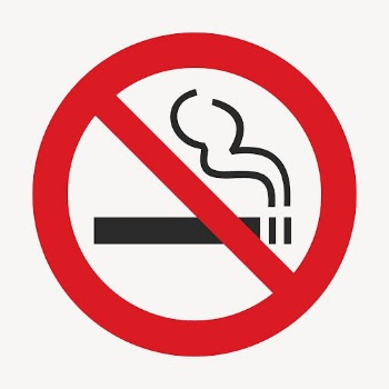 No smoking sign sticker, symbol | Free Vector - rawpixel