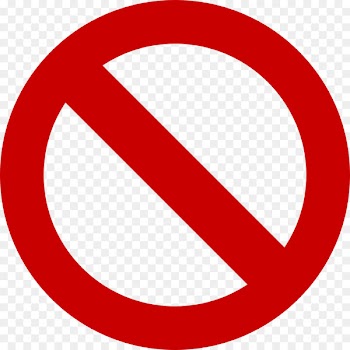 No symbol Clip art - Free Forbidden Files 