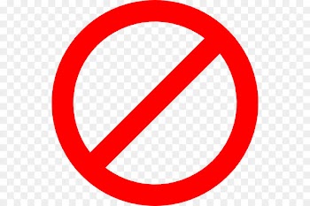 No symbol Equals sign Computer Icons Clip art - Prohibited Sign 