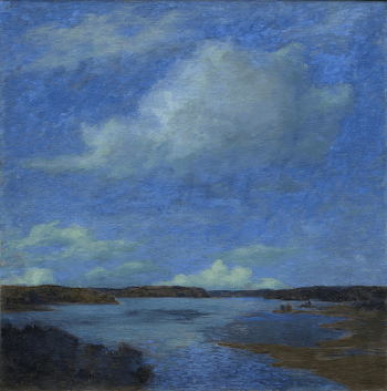 Nocturnal Cloud (1901) painting in high | Free Photo - rawpixel