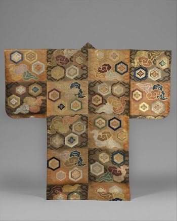 Noh Costume (Atsuita) with Clouds | Free Photo - rawpixel
