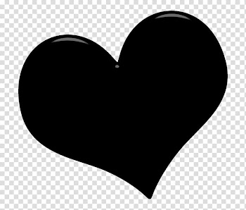 Noir Taggers Scrapkit, black heart illustration transparent background PNG clipart