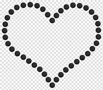 Noir Taggers Scrapkit, gray heart shape illustration transparent background PNG clipart