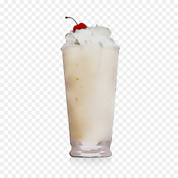 Non-alcoholic drink White Russian Milkshake Batida Irish cream -  