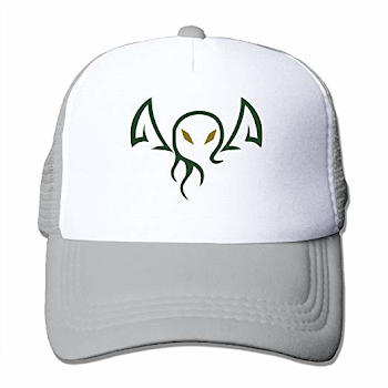 NONGFU Cthulu Symbol Big Foam Mesh Truck Cap Mesh Back Adjustable ...