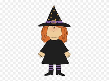 Nonsensical Witch Clipart Halloween Witch Clip Art - Words That Rhyme With Witch