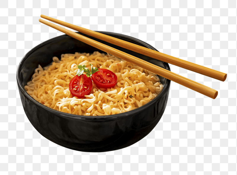 Noodle bowl png sticker, transparent | Free PNG - rawpixel