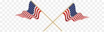 Nordic Cross flag Flag of the United States Clip art - USA Crossed Flags Transparent PNG Clip Art 