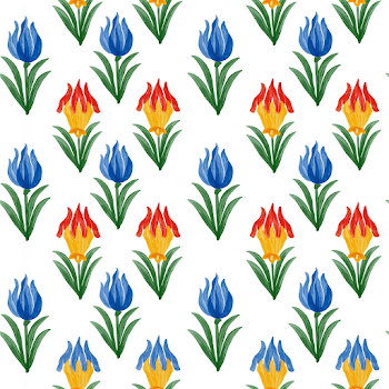 Nordic Floral Pattern