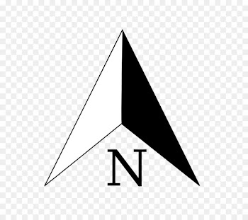 North Arrow Symbol Drawing Clip art - Arrow 