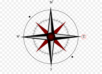 North Cardinal direction Map Compass rose - map png download - 653 ...