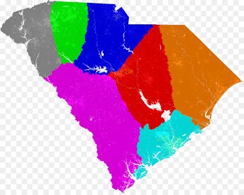 North Carolina South Carolina WMU Map Clip art Vector graphics - map 