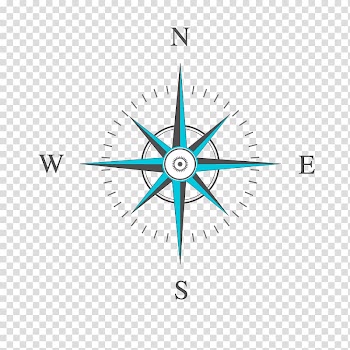 North Compass rose Euclidean , compass transparent background PNG clipart