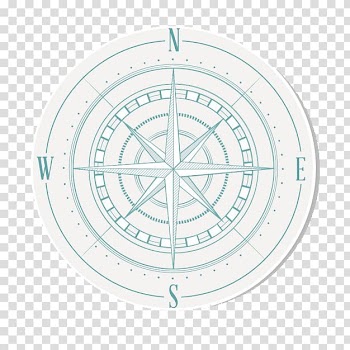 North Euclidean Compass, Lines Compass transparent background PNG clipart