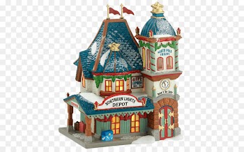 North Pole Department 56 Santa Claus Christmas Gingerbread house - santa claus 